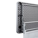 National Public Seating BPFT-2472-20 Desk Height Training Table w/ 1 3/4" Top, 24"W x 72"L, Charcoal Slate thumbnail 3