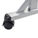 National Public Seating BPFT-2472-20 Desk Height Training Table w/ 1 3/4" Top, 24"W x 72"L, Charcoal Slate thumbnail 6