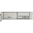 National Public Seating BT1872 Folding Table w/ Speckled Gray Plastic Top & Gray Steel Frame - 72"L x 18"W x 29 1/2"H thumbnail 3