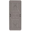 National Public Seating BT3072-20 Folding Table w/ Charcoal Plastic Top & Silvertone Frame - 72"L x 30"W x 29 1/2"H thumbnail 7