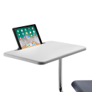 National Public Seating COGO-10 Mobile Student Chair w/ Tablet Arm - Black Polypropylene Seat, Steel Frame thumbnail 6