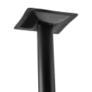 National Public Seating CT13636RBPBTMGY 36" Round Bar Height Table - Grey Nebula Laminate Top, Steel Base thumbnail 4