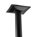 National Public Seating CT33636RBPBTMGY 36" Square Bar Height Table - Grey Nebula Laminate Top, Steel Base thumbnail 3