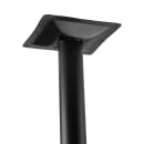 National Public Seating CT33636RCPBTMGY 36" Square Counter Height Table - Grey Nebula Laminate Top, Steel Base thumbnail 4