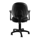 National Public Seating CTC-A Swivel Task Chair w/ Mid Back & Padded Seat, Black thumbnail 2