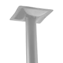 National Public Seating CTG13636RBPBTMGY 36" Round Bar Height Table - Grey Nebula Laminate Top, Steel Base thumbnail 3