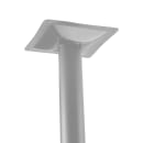 National Public Seating CTG13636RDPBTMGY 36" Round Dining Height Table - Grey Nebula Laminate Top, Steel Base thumbnail 3