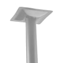 National Public Seating CTG13636XCPBTMGY 36" Round Counter Height Table - Grey Nebula Laminate Top, Steel Base thumbnail 2