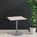 National Public Seating CTG33636RCPBTMGY 36" Square Counter Height Table - Grey Nebula Laminate Top, Steel Base thumbnail 5