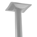 National Public Seating CTG33636XDPBTMGY 36" Square Dining Height Table - Grey Nebula Laminate Top, Steel Base thumbnail 4