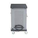 National Public Seating DCC Laptop Charging Cart w/ (2) Shelves - 12 ft Cord, Steel thumbnail 4