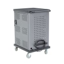 National Public Seating DCC Laptop Charging Cart w/ (2) Shelves - 12 ft Cord, Steel thumbnail 5