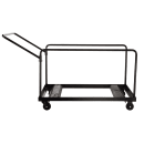 National Public Seating DY-60R Folding Table Dolly w/ (10) Table Capacity for 48" & 60" Round Folding Tables thumbnail 2