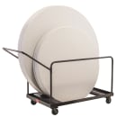 National Public Seating DY-60R Folding Table Dolly w/ (10) Table Capacity for 48" & 60" Round Folding Tables thumbnail 4