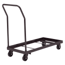 National Public Seating DY700/800 Chair Dolly w/ (36) Chair Capacity for Series 800 Chairs - Steel, Dark Brown thumbnail 2