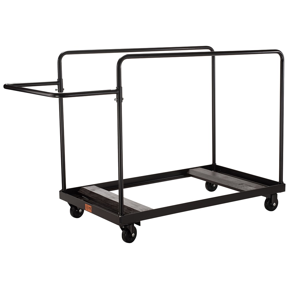 National Public Seating DY-71R Folding Table Dolly (10) Table Capacity for 71" Round Folding Tables