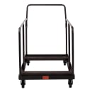 National Public Seating DYMU Folding Table Dolly w/ (12) Round & Rectangular Folding Table Capacity - Steel, Brown thumbnail 5