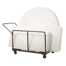 National Public Seating DYMU Folding Table Dolly w/ (12) Round & Rectangular Folding Table Capacity - Steel, Brown thumbnail 8