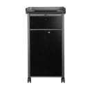 National Public Seating GSL Floor Lectern w/ (3) Shelves - 23 1/2" x 19 1/4" x 45 1/2", Steel, Charcoal thumbnail 4