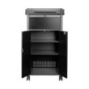 National Public Seating GSL Floor Lectern w/ (3) Shelves - 23 1/2" x 19 1/4" x 45 1/2", Steel, Charcoal thumbnail 5
