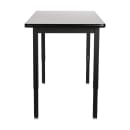 National Public Seating HDT3-3072HGY Rectangular Activity Table - 72"L x 30"W, Laminate Top, Grey Nebula thumbnail 2