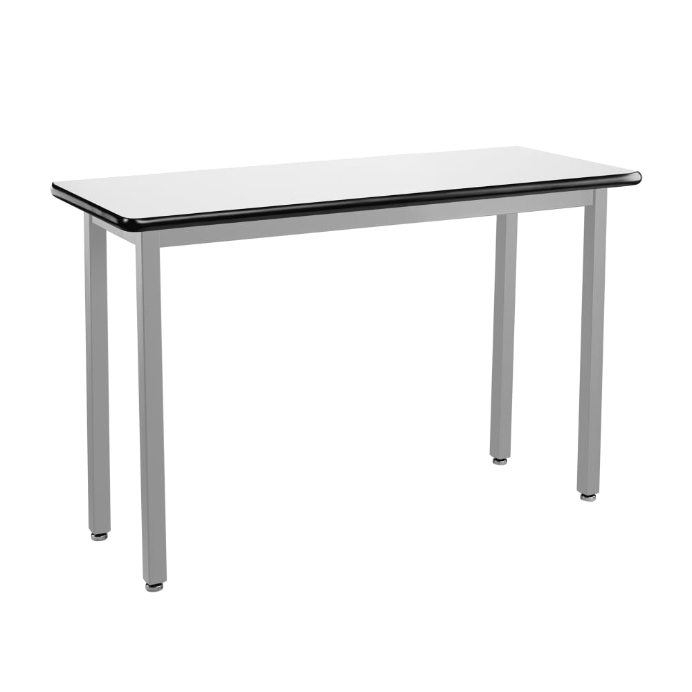 National Public Seating HDT9-3072W Rectangular Activity Table - 72"L x 30"W, Whiteboard Top, White