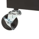 National Public Seating PRC200 40 1/2" 4 Level Presentation Station - Steel/Laminate, Black/Ivory thumbnail 7