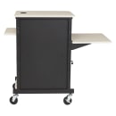National Public Seating PRC400 40" 4 Level Presentation Station - Steel/Laminate, Black/Ivory thumbnail 3