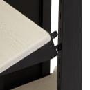 National Public Seating PRC400 40" 4 Level Presentation Station - Steel/Laminate, Black/Ivory thumbnail 8