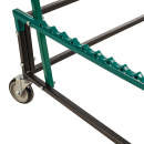 National Public Seating TAD Folding Table Dolly w/ (10) Plastic or (6) Wood Table Capacity - Steel, Green thumbnail 7