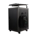 National Public Seating TWPL Floor Lectern w/ (3) Shelves - 24" x 20" x 46", Charcoal Slate thumbnail 7