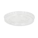 Fineline 2 1/2" Round Disposable Lid for 2 oz Portion Cups - PETE Plastic, Clear (42PCL2) thumbnail 3