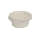Fineline 2 1/2" Round Disposable Lid for 2 oz Portion Cups - PETE Plastic, Clear (42PCL2) thumbnail 5