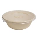 Fineline 8" Round Disposable Flat Lid for Round Bowls - PETE Plastic, Clear (42RBFL) thumbnail 5
