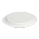 Fineline 9" Round Disposable Plate - Baggase, White (43RP09) thumbnail 3