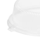 Fineline 9" Round Plate Dome - PETE Plastic, Clear (9209-L) thumbnail 2