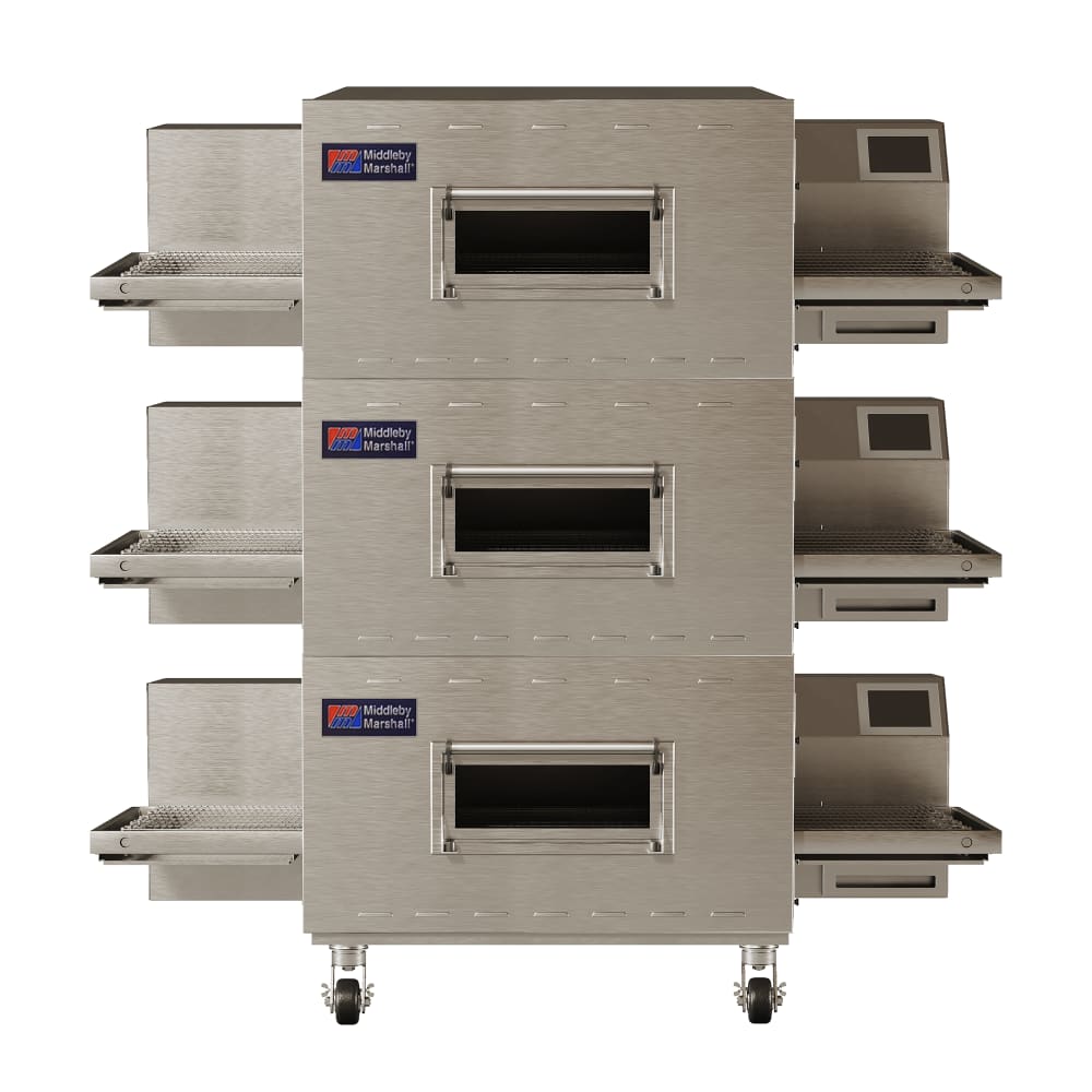 Middleby Marshall PS640E-3 77" Electric Triple Impingement Conveyor Oven - 240v/3ph