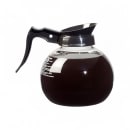 Curtis 70280000306 64 oz Regular Coffee Decanter w/ Black Plastic Handle thumbnail 2