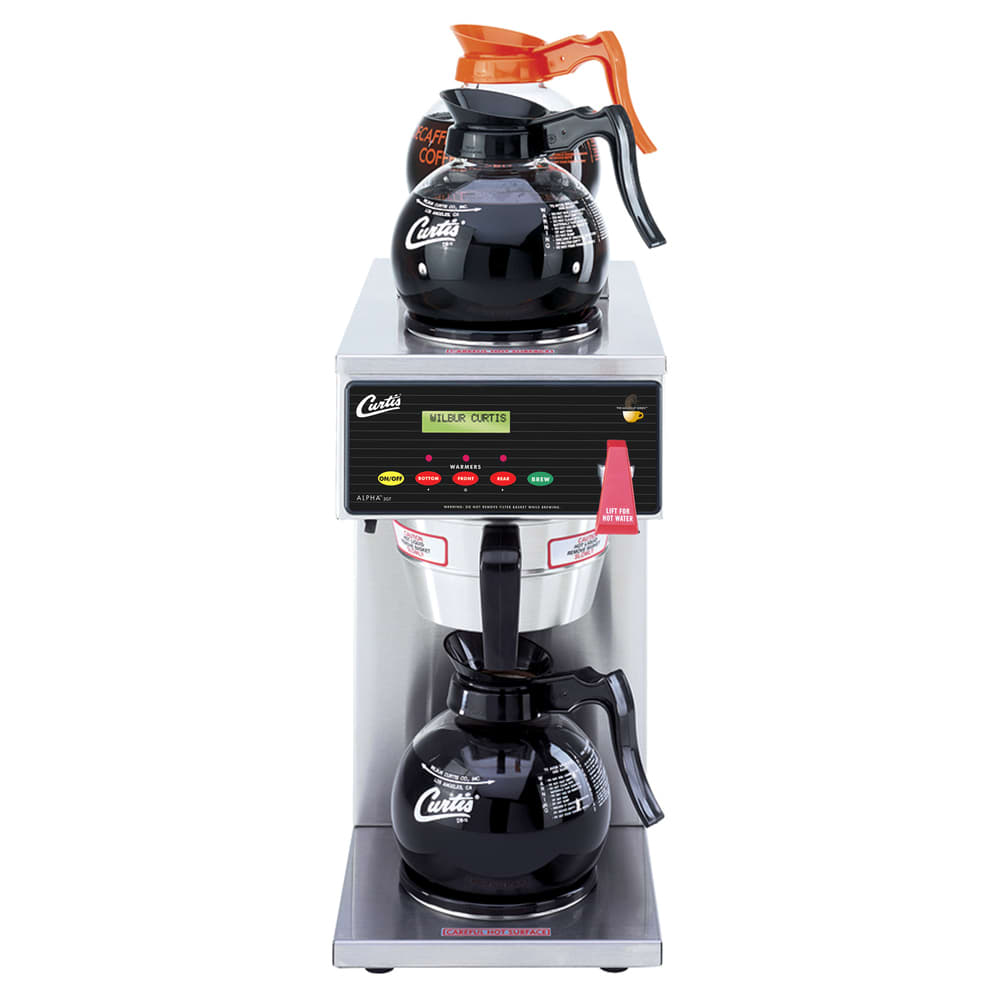 Curtis ALP3GT63A000 Medium Volume Decanter Coffee Maker - Automatic, 9 gal/hr, 120/220v