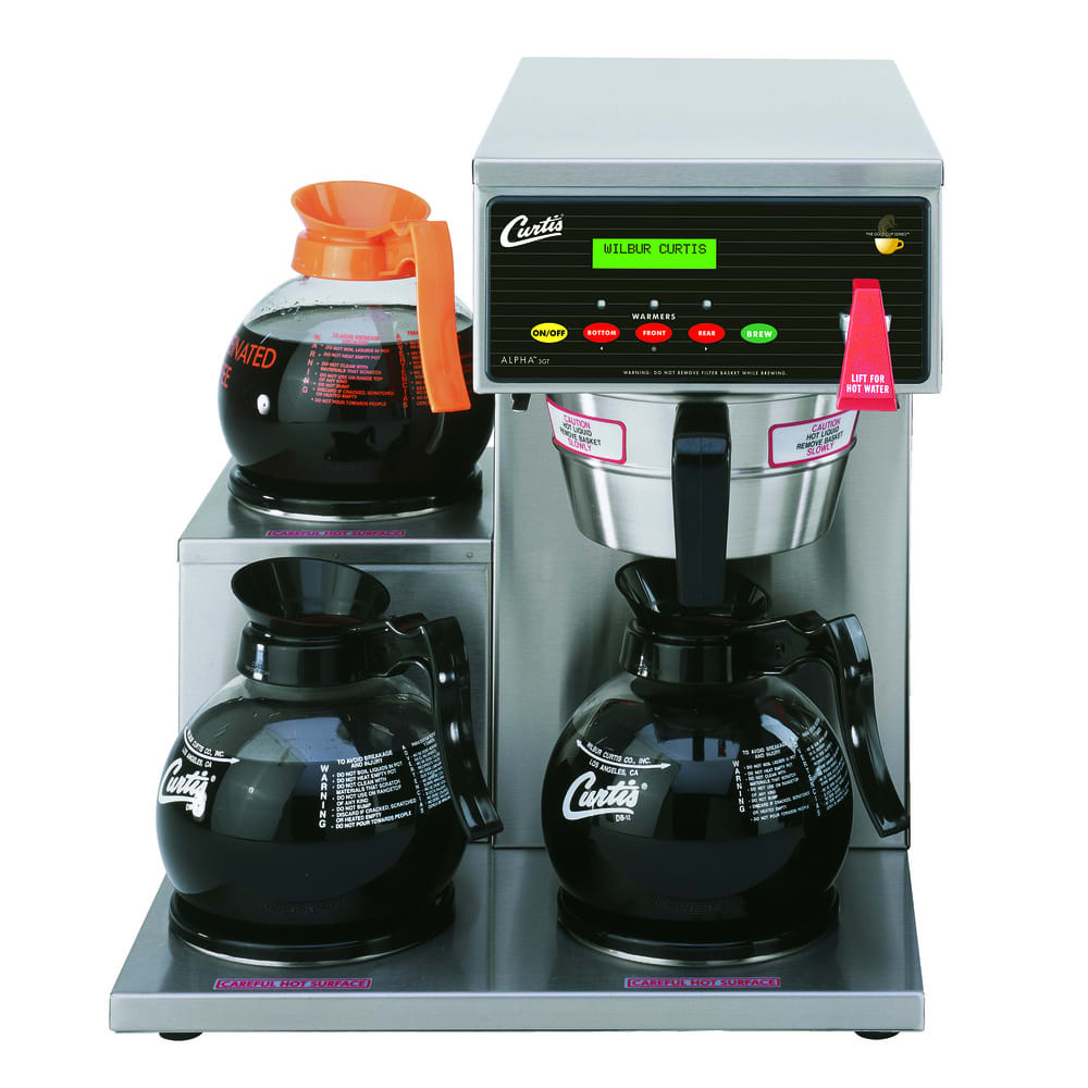 Curtis ALP3GTL63A000 Medium Volume Decanter Coffee Maker - Automatic, 9 gal/hr, 120/220v