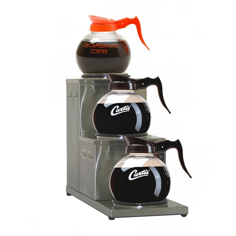 Curtis AW-3SR-10 3 Station Step-Up Coffee Pot Warmer, 120v