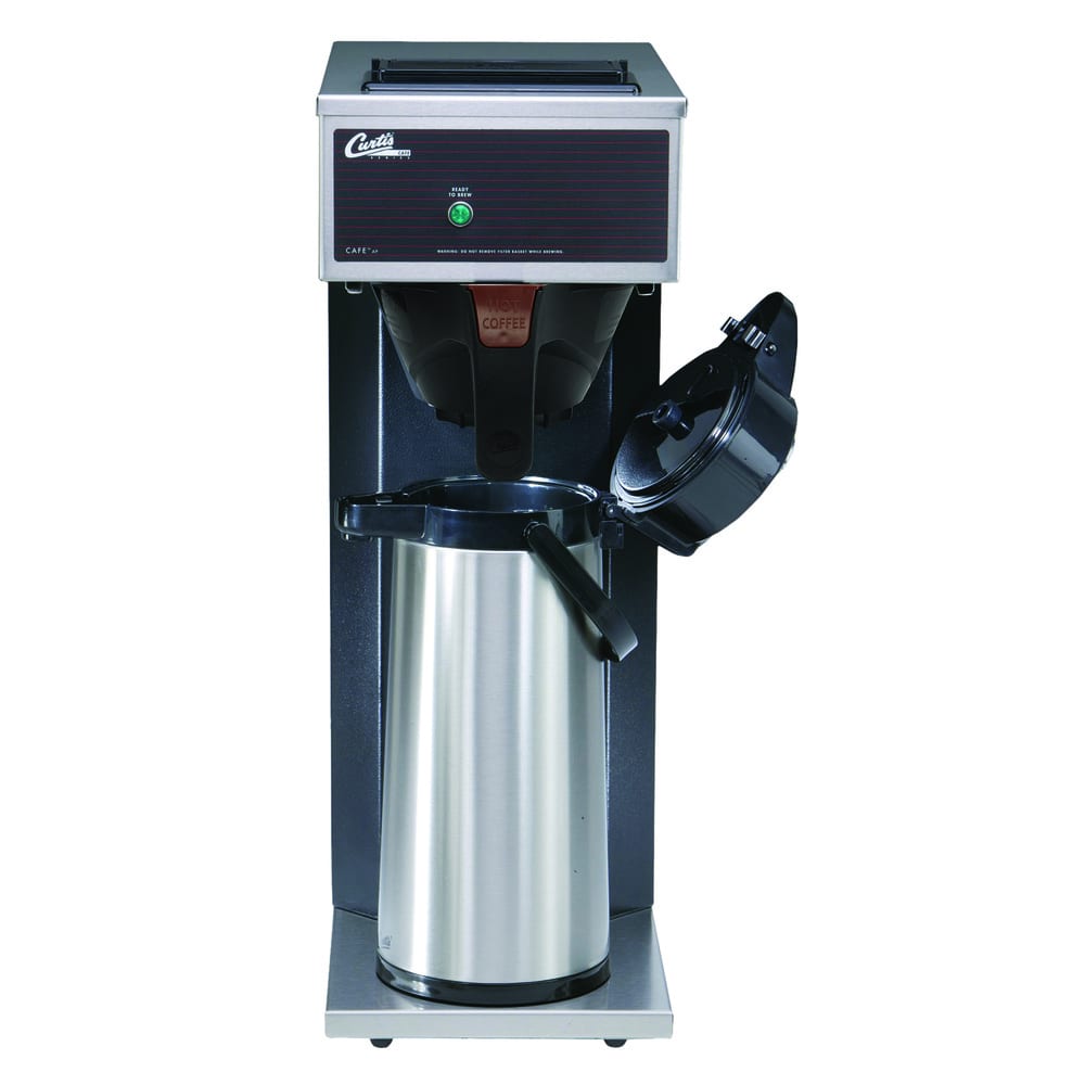 Curtis CAFE0AP10A000 Airpot PourOver Coffee Brewer w/ (1) Lower Warmer, 2 1/5 L Capacity, Manual Fill, 120v