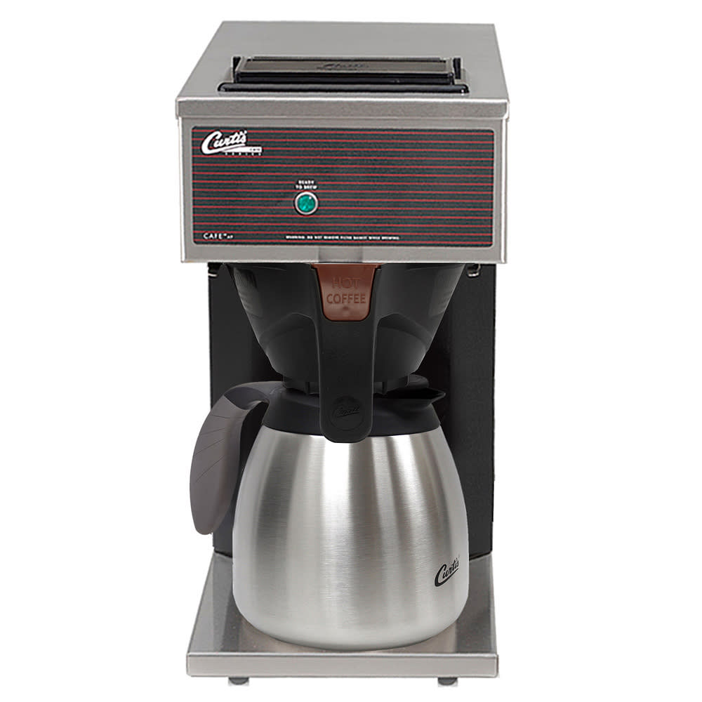 Curtis CAFE0PP10A000 Airpot PourOver Coffee Brewer w/ (1) Lower Warmer, 1 9/10 L Capacity, Manual Fill, 120v