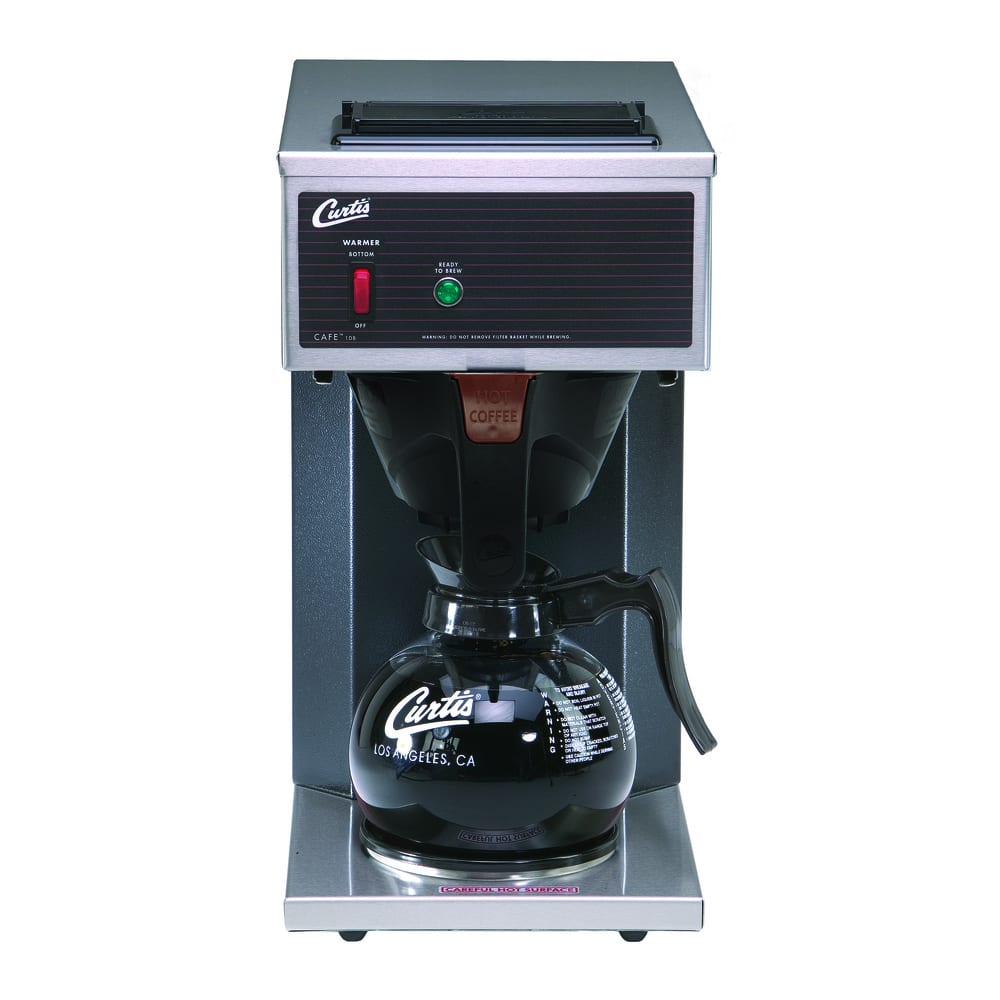 Curtis CAFE1DB10A000 Airpot PourOver Coffee Brewer w/ (1) Lower Warmer, 1 9/10 L Capacity, Manual Fill, 120v