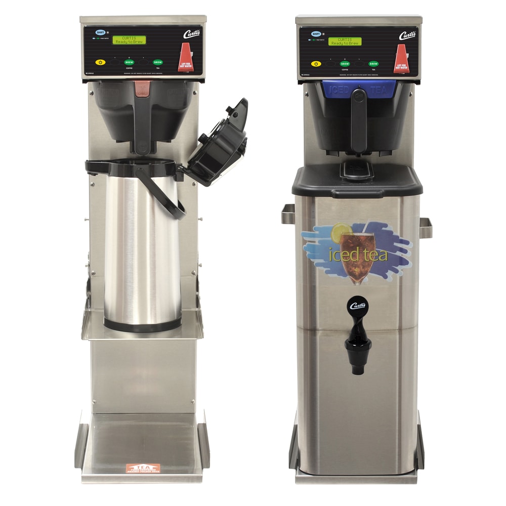 Curtis CB 1 3/5 gal Tea/Coffee Combo Brewer w/ Digital Programming, 120v