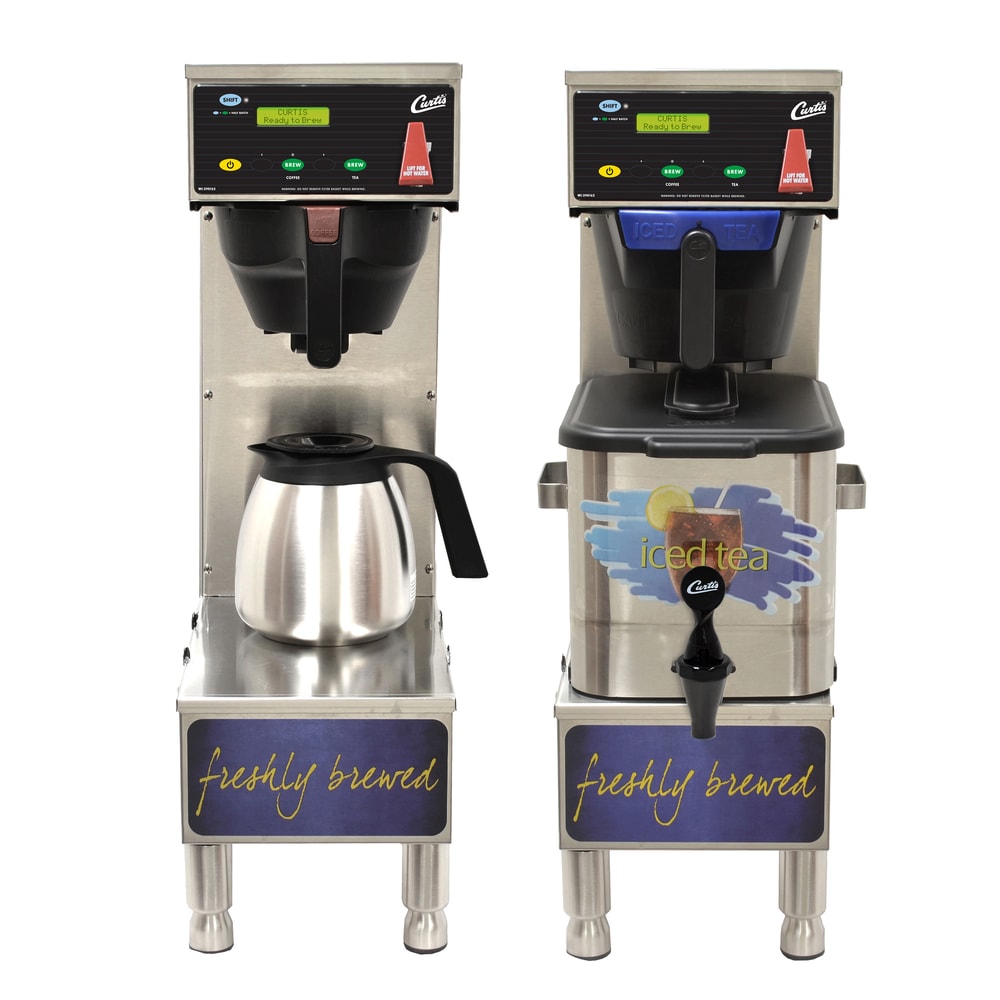 Curtis CBP 1 3/5 gal Tea/Coffee Combo Brewer w/ Digital Programming, 120v