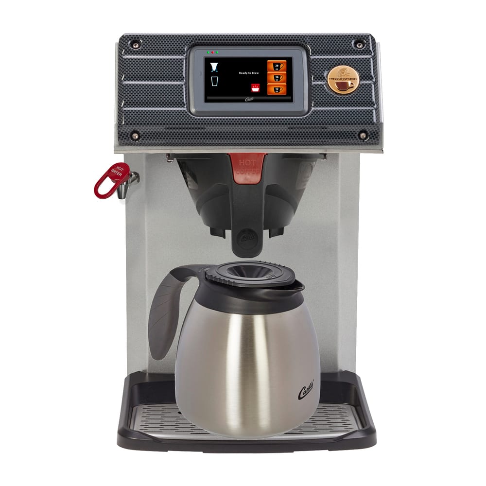 Curtis CGC1 1 7/10 gal Twin Brew Single Cup Coffee Brewer w/ Digital Controls, 110v