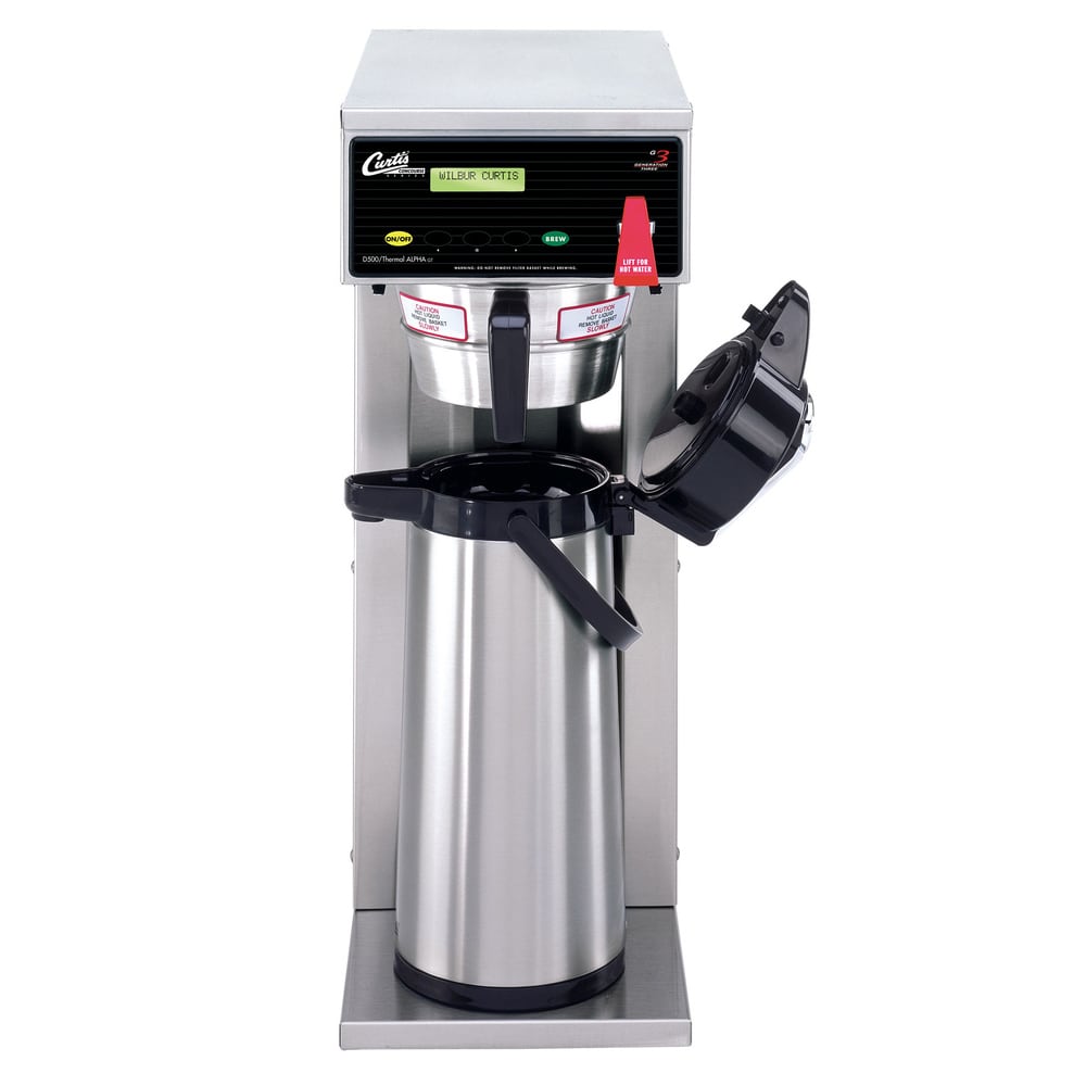 Curtis D500GT63A000 1 3/5 gal Airpot Coffee Brewer w/ Digital Programming, 220v/1ph