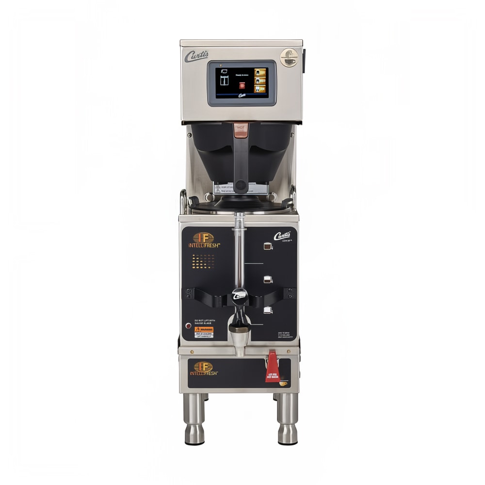 Curtis G4GEMSIF63A1000 Automatic Satellite Coffee Brewer w/ 1 1/2 gal Capacity & Dispenser, 120/220v