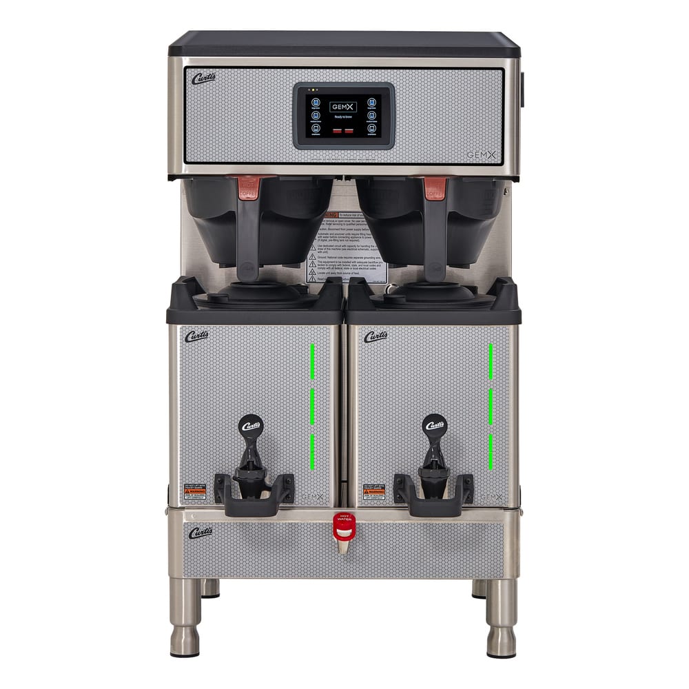 Curtis G4GEMXTIFT10A1000 Gemini® G4 Automatic Coffee Brewer w/ (2) Brewers, 220v/1ph